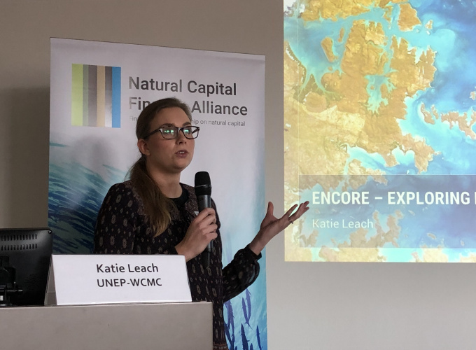 Katie Leach, Senior Programme Officer, UNEP World Conservation Monitoring Centre (WCMC)