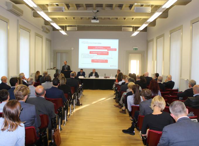 Conference at Villa Negroni, Vezia