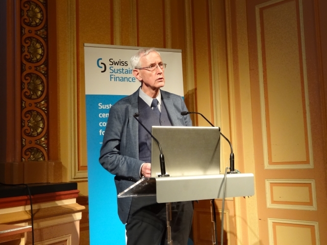Jean-Daniel Gerber, President SSF, speaks about role of private capital