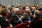 Members of the audience getting involved in the discussion