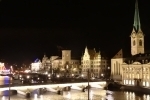 View from Haus zum Rüden by night