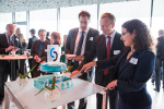 Sabine Döbeli and Klaus Tischhauser celebrate the launch of SSF