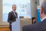 Klaus Tischhauser thanks the assembly for their support during his presidency