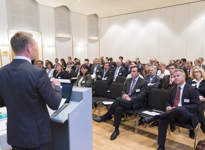Klaus Tischhauser welcomes SSF members and network partners