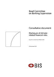 202311 consultation disclosure climate related financial risks