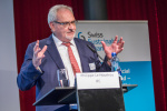 Philippe Le Houérou presenting why private sector involvement is important