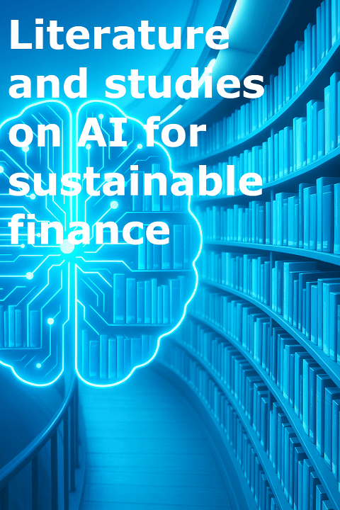 Literature on AI and sustainable finance