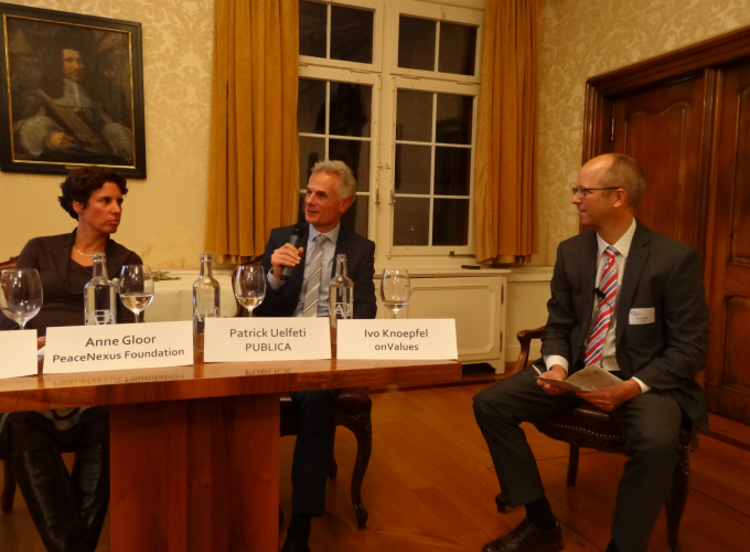 Patrick Uelfeti (PUBLICA) fields questions from the audience