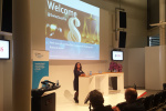 Sabine Döbeli, CEO SSF, opens the event