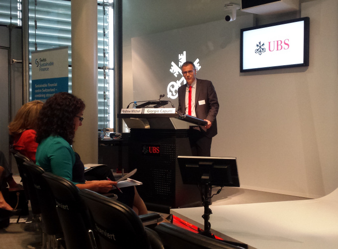 Giorgio Capurri, UniCredit, discusses practical applications within operations
