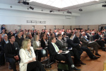 Over 100 professionals filled the room