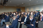 Over 100 professionals filled the room