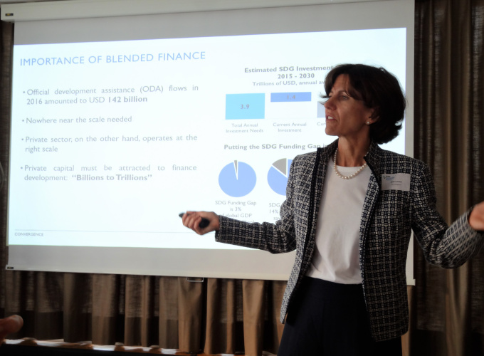 Joan Larrea, CEO, Convergence, gives insight into blended finance
