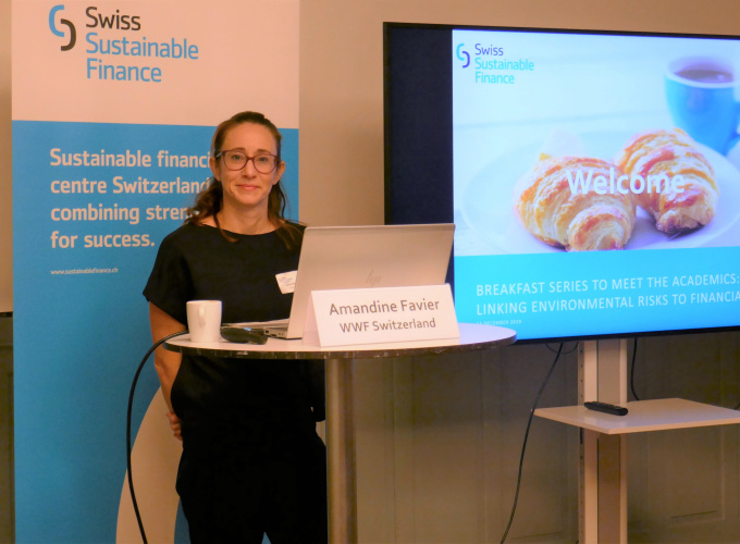 Amandine Favier,  Head of Sustainable Finance, WWF Switzerland