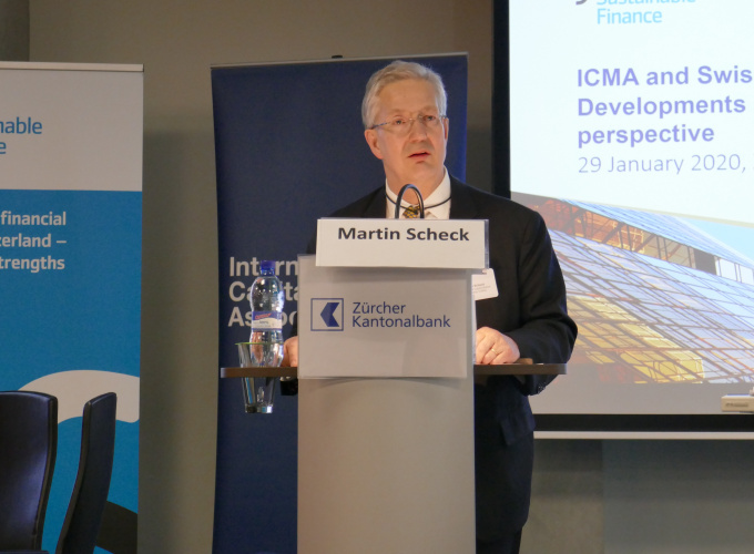 Martin Scheck (ICMA) welcomes delegates